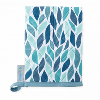 Norwex Window Cloth Mitt Pirštinė stiklams valyti 1 vnt. Leaves pattern