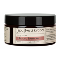 Spalvoti Kvapai Body Butter Kūno sviestas 100ml Tobacco&Amber