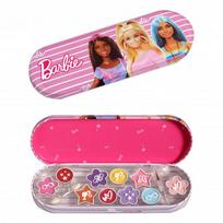 Makeup Tin Lėlės Barbės vaikiškas kosmetikos rinkinys 1 vnt.
