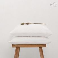 Hemp Pillowcase Kanapių pluošto pagalvės užvalkalas Snow  White