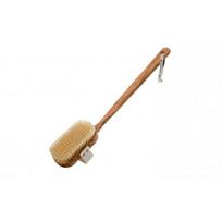 Olive Wood Bath Brush with Pure Bristle Kūno šveitimo šepetys su nuimama rankena 1 vnt.