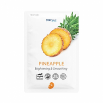 STAY WELL Climate Neutral Brightening & Smoothing Sheet Mask Pineapple Šviesinanti ir švelninanti veido kaukė 1 vnt.