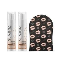Professional Tanning Mousse Medium Vidutinio atspalvio putos (2 vnt) + pirštinė DOVANŲ