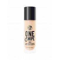W7 Cosmetics One Swipe 2-In-1 Foundation & Concealer Makiažo pagrindas ir maskuoklis 35ml Early Tan