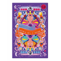 House Of Queens 15 Color Palette Šešėlių paletė akims Royal - Tea Spade