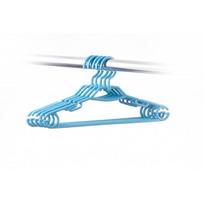 HomelyWorld WDO29 Mažų plastikinių pakabų rinkinys 29 cm 10 vnt. Mėlyna