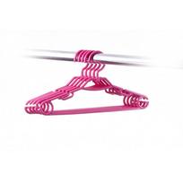 HomelyWorld WDO29 Mažų plastikinių pakabų rinkinys 29 cm Pink 20 vnt.