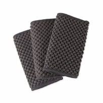 Norwex Counter Cloths Daugiafunkcių audinių virtuvei rinkinys 3 vnt. Black Onyx