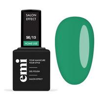 E.MiLac Salon Effect Gel Nail Polish Gelinis nagų lakas 9ml 15 Forest Green