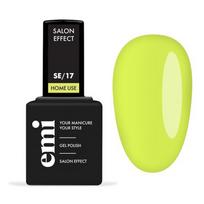 E.MiLac Salon Effect Gel Nail Polish Gelinis nagų lakas 9ml 17 Yellow