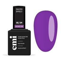 E.MiLac Salon Effect Gel Nail Polish Gelinis nagų lakas 9ml 24 Medium Violet