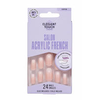 Acrylic French Coffin Priklijuojami nagai 24vnt