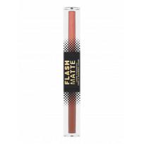 Flash Matte Liquid Eyeshadow 2 in 1 Skysti akių šešėliai 2x0.5 ml Bar Fight