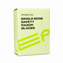 Leaf Shave Single- Edge Blades Vienašmeniai skutimosi peiliukai 100vnt