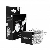 Bellody Original Hair Ties Plaukų gumytės 4 vnt. White Canyon