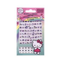 Nail Art Stickers and Strass Lipdukai nagams Hello Kitty
