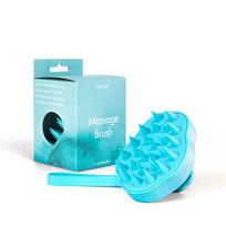 Scalp Massage Brush Masažinis plaukų šepetys Seychelles Blue