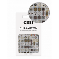Charmicon Silicone Stickers Lipdukai nagams #193 Elegance