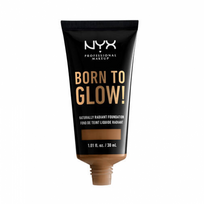 NYX Professional Makeup Born To Glow! Naturally Radiant Foundation Makiažo pagrindas 30ml 17.5 Sienna