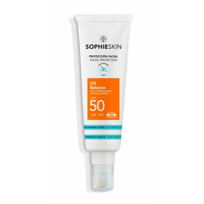 Sun Protection Oil Balance Face Fluid Apsauginis fluidas veidui nuo saulės su SPF50 apsauga 50ml