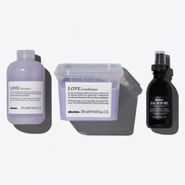 Davines Love Smoothing + OI Plaukus glotninantis dovanų rinkinys