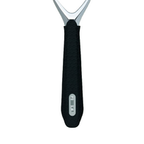 Leaf Shave Leaf Two Grip Silikoninė įmautė skustuvo rankenai Black