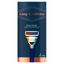 Gillette King C. Neck Razor Dviašmenis skustuvas 1 vnt.