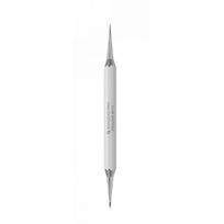 Double-Ended Brush 7mm/12mm Dvipusis teptukas nagų dizainui 1 vnt.