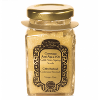 La Sultane De Saba Cedarwood Patchouli Sublimating Gold Face Scrub Veido šveitiklis su auksu 100ml