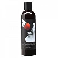 Hemp Seed Strawberry Edible Massage Oil Valgomas masažo aliejus 237ml