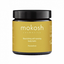 Mokosh Nourishing Self-Tanning Body Balm Savaimio įdegio balzamas 120ml Passionfruit