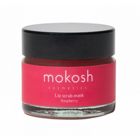 Mokosh Lip Scrub-Mask Lūpų šveitiklis-kaukė 15ml Raspberry