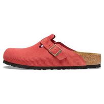 Birkenstock Boston Suede Reljefinis Velūras Siauras Sienna Raudonas Unisex Sportbačiai 1026167 37