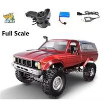 Naujas WPL C64-1 RC automobiliukas 1/16 2.4G pilno mastelio 4WD suaugusiems laipiojantis automobilis visureigis C24 pikapas nuotolinio valdymo berniuko žaislas dovanos