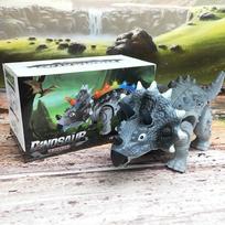 Interactive Talking & Walking T-Rex Dinosaur Electric Toy for Kids Walking Dino Animal Gift Toy pilka spalva