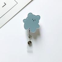 Nurse Doctor Student Reel Clip Name Card Holder Badge Holder Retractable Badge Reel ID Card Clips raudona