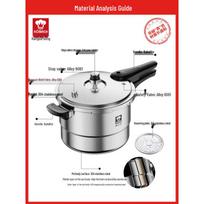 Kobach 22cm 3-Ply Stainless Steel Pressure Cooker