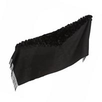 2023 Women's Cashmere Wool Over Size Real Fur Scarf Winter Rabbit Fur Pompoms Infinity Scarves Neck Fur Collar juoda