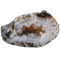 Stone Crafts Natural Agate Geodes DIY Raw Stone Ornaments Mini Cornucopia Mineral Ore  Collect S