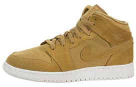 Jordan 1 Retro Mid GS Golden Harvest 554725-725 36