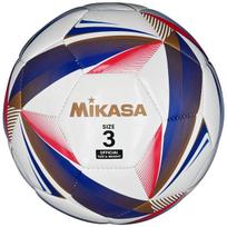 MIKASA Soccer Ball No. 3 FT329D-W (For Elementary School Students/Kids) No. 3 balta