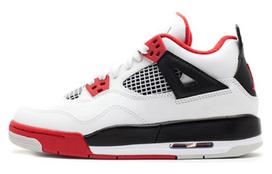 Jordan 4 Retro GS Fire Red 2012 408452-110 36.5