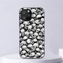 Siaubo Skull telefono dėklas, skirtas iPhone 11 12 Mini 13 14 Pro Xs Max X 8 7 6s Plus 5 Se Xr Shell iPhone6