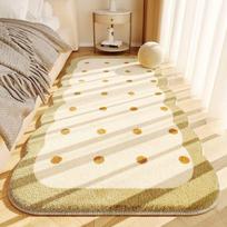 Bedroom Bedside Plush Carpet Long Carpet Dirt Resistant Floating Window Carpet Tatami Mat 40*120cm