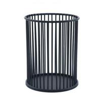 Multi-Function Iron Pen & Makeup Brush Holder - Desktop Storage Basket black