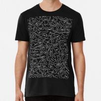 Formula 1 Black And White 2023-2024 Race Tra S to 5XL Made in the AU/USA T-Shirt 4XL
