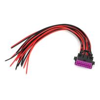 OBD2 16Pin Male Connector Adapter Opening Female Cable for Extension Adapter