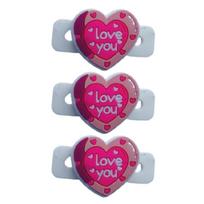 Shock Reduction Heart Silicones Dampener Easy Mount Professional Tennis Accessory Weatherproofed Tennis Accessory