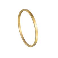 Nerūdijančio plieno papuošalų priedai Rankogalių apyrankės Poros apyrankės Moteriškos Apyrankės Paprastos Pulseros 4mm auksas