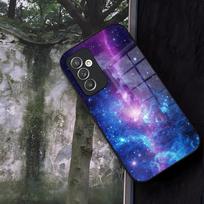 Kosmosas Galaxy Visatai Telefono dėklas Stiklinis Samsung Galaxy S24 S26 S25 S22 S20 S23 S21 Ultra Fe Plus A16 A34 A54 A24 A52 A53 Galaxy S24 Plus